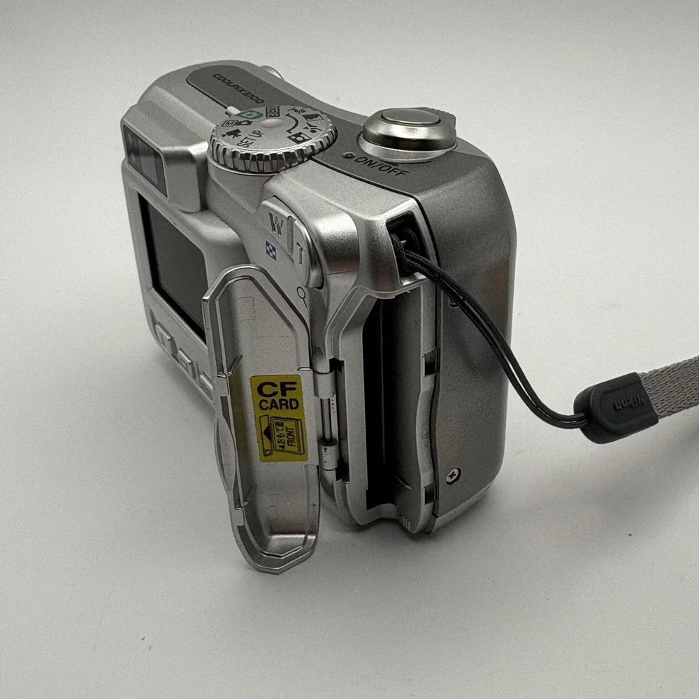 Nikon Coolpix 3100 3.2MP Silver Digital Camera W/ Memory Card & Battery